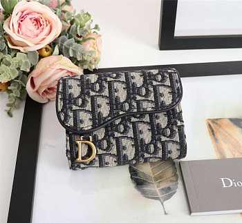 Dior Lotus Wallet Oblique 9137