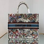 Dior Book Tote Large 41.5 Flowers 9145 - 1