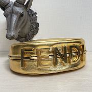 Fendi Graphy Small 29 Gold Leather - 5