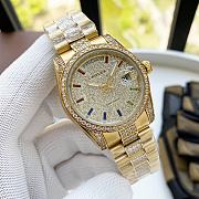 Rolex Swarovski Diamond Watch 36mm 9175 - 4