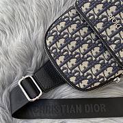 Dior Oblique Jacquard 24 Men's Backpack  - 6