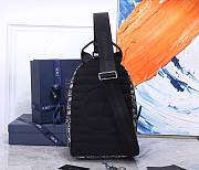Dior Oblique Jacquard 32 Mini Rider Men's Backpack - 5