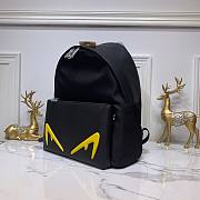 Fendi Backpack Nylon 40 Black 9196 - 6