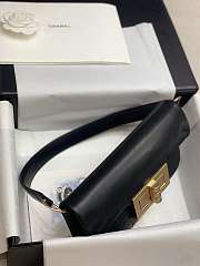 Chanel Underarm Bag 27 Black Lambskin - 5