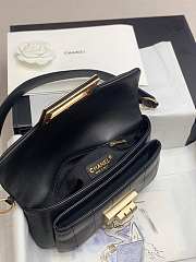 Chanel Underarm Bag 27 Black Lambskin - 3
