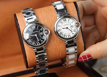 Cartier Quartz Women's Watch Silver