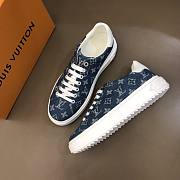 Louis Vuitton Time Out Sneakers Denim 9232 - 1