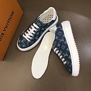 Louis Vuitton Time Out Sneakers Denim 9232 - 4