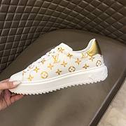 Louis Vuitton Time Out Sneakers Gold Monogram 9236 - 3