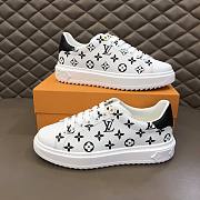 Louis Vuitton Time Out Sneakers Black Monogram 9237 - 2