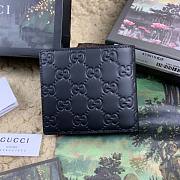 Gucci Signature Leather wallet Black - 6