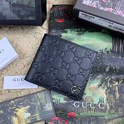Gucci Signature Leather wallet Black - 5
