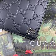 Gucci Signature Leather wallet Black - 2