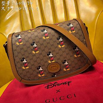 Gucci x Disney Mini Bag 24 GG Supreme Mickey Mouse Printed