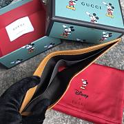 Gucci x Disney Wallet GG Supreme Mickey Mouse Printed - 6