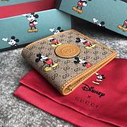 Gucci x Disney Wallet GG Supreme Mickey Mouse Printed - 3