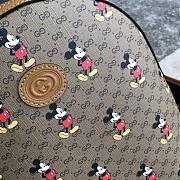 Gucci x Disney Backpack 29 GG Supreme Monogram Mickey Printed - 2