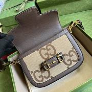 Gucci Horsebit 1955 jumbo GG mini bag - 5