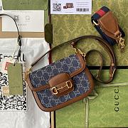 Gucci Horsebit Denim 20 Shoulder Bag 602204 - 1