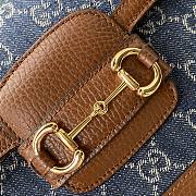 Gucci Horsebit Denim 20 Shoulder Bag 602204 - 6