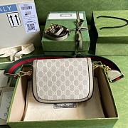 Gucci Horsebit Ophidia White 20 Shoulder Bag 602204 - 5