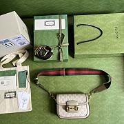 Gucci Horsebit Ophidia White 20 Shoulder Bag 602204 - 2