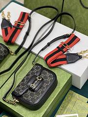 Gucci Horsebit Ophidia Black 20 Shoulder Bag 602204 - 5