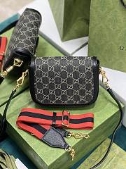 Gucci Horsebit Ophidia Black 20 Shoulder Bag 602204 - 6