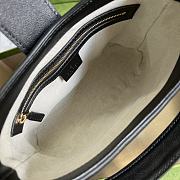 Gucci Handbag GG Embossed 25 White Leather - 4