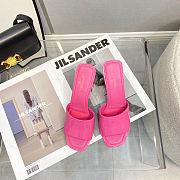 Chanel Sandal Heels Pink Shiny 9302 - 1