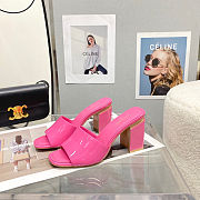 Chanel Sandal Heels Pink Shiny 9302 - 4