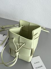 Bottega Veneta Cassette Intrecciato 19 Green bucket - 2