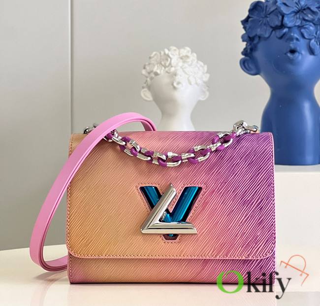 Louis Vuitton Twist MM 23 Handbag Epi Leather 9339 - 1