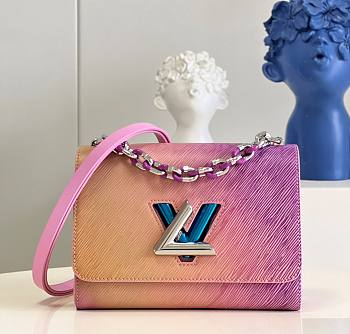 Louis Vuitton Twist MM 23 Handbag Epi Leather 9339