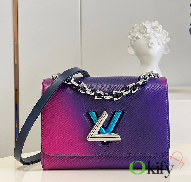 Louis Vuitton Twist MM 23 Handbag Epi Leather 9340 - 1