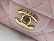 Chanel Mini Handle 20 Light Pink Lambskin 9349 - 2