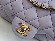 Chanel Mini Handle 20 Light Purple Lambskin 9350 - 6