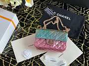 Chanel Mini Reissue Metallic Rainbow Bag 20cm - 6