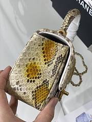 Chanel Mini Handle 20 Python Leather 5313 - 2