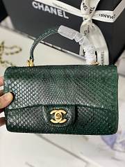 Chanel Mini Handle 20 Python Leather 5252 - 1