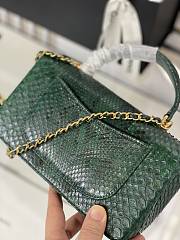 Chanel Mini Handle 20 Python Leather 5252 - 5