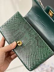 Chanel Mini Handle 20 Python Leather 5252 - 3
