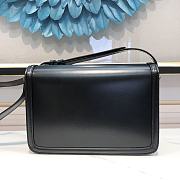 YSL Box Bag 23 Black Leather 634305  - 2