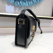 YSL Box Bag 23 Black Leather 634305  - 3