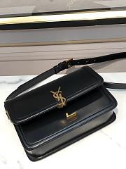 YSL Box Bag 23 Black Leather 634305  - 4