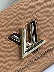Louis Vuitton Twist MM 23 Handbag Brown Epi Leather M55851 - 6