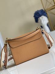 Louis Vuitton Twist MM 23 Handbag Brown Epi Leather M55851 - 4