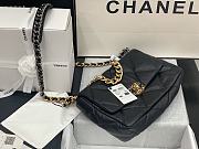 Chanel 19 Handbag Soft Lambskin 36 Maxi Black AS1162 - 6