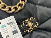 Chanel 19 Handbag Soft Lambskin 36 Maxi Black AS1162 - 2