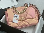 Chanel 19 Handbag Soft Lambskin 36 Maxi Pink AS1162 - 1
